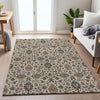Piper Looms Chantille Global ACN2192 Beige Machine Washable Area Rug Lifestyle Image Feature