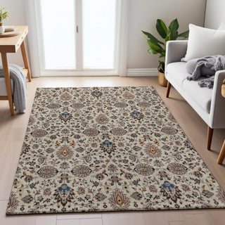 Piper Looms Chantille Global ACN2192 Beige Machine Washable Area Rug Lifestyle Image Feature