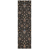 Piper Looms Chantille Global ACN2192 Black Machine Washable Area Rug Runner Main Image