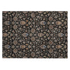 Piper Looms Chantille Global ACN2192 Black Machine Washable Area Rug Scatter Main Image