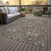 Piper Looms Chantille Global ACN2192 Chocolate Machine Washable Area Rug Outdoor Lifestyle Image Feature