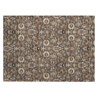 Piper Looms Chantille Global ACN2192 Chocolate Machine Washable Area Rug Scatter Main Image
