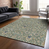 Piper Looms Chantille Global ACN2192 Green Machine Washable Area Rug Lifestyle Image Feature