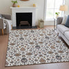Piper Looms Chantille Global ACN2192 Ivory Machine Washable Area Rug Lifestyle Image Feature