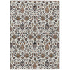Piper Looms Chantille Global ACN2192 Ivory Machine Washable Area Rug main image