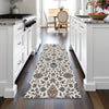 Piper Looms Chantille Global ACN2192 Ivory Machine Washable Area Rug Runner Lifestyle Image Feature
