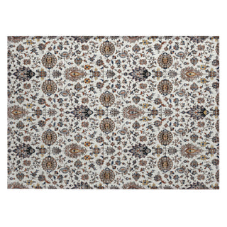 Piper Looms Chantille Global ACN2192 Ivory Machine Washable Area Rug Scatter Main Image