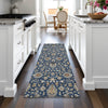Piper Looms Chantille Global ACN2192 Navy Machine Washable Area Rug Runner Lifestyle Image Feature