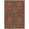Piper Looms Chantille Global ACN2192 Paprika Machine Washable Area Rug main image