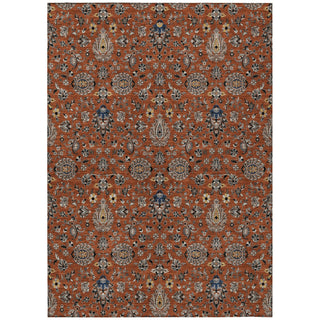 Piper Looms Chantille Global ACN2192 Paprika Machine Washable Area Rug main image