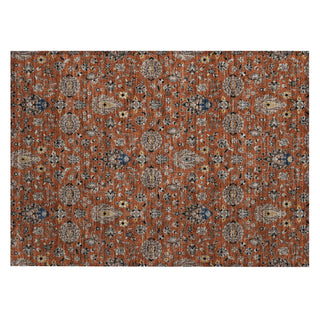 Piper Looms Chantille Global ACN2192 Paprika Machine Washable Area Rug Scatter Main Image
