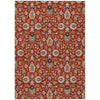 Piper Looms Chantille Global ACN2192 Red Machine Washable Area Rug main image