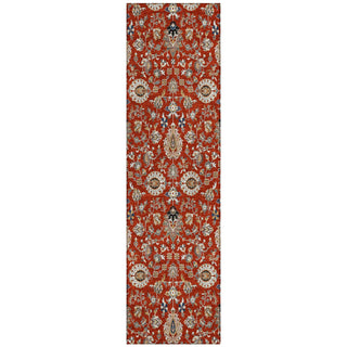 Piper Looms Chantille Global ACN2192 Red Machine Washable Area Rug Runner Main Image