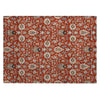 Piper Looms Chantille Global ACN2192 Red Machine Washable Area Rug Scatter Main Image