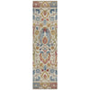 Piper Looms Chantille Floral ACN2193 Beige Machine Washable Area Rug Runner Main Image