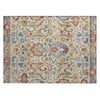 Piper Looms Chantille Floral ACN2193 Beige Machine Washable Area Rug Scatter Main Image