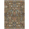 Piper Looms Chantille Floral ACN2193 Chocolate Machine Washable Area Rug main image