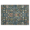 Piper Looms Chantille Floral ACN2193 Navy Machine Washable Area Rug Scatter Main Image