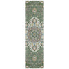 Piper Looms Chantille Global ACN2194 Green Machine Washable Area Rug Runner Main Image