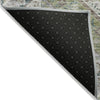 Piper Looms Chantille Geometric ACN2195 Aloe Machine Washable Area Rug Backing Image