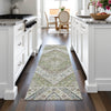 Piper Looms Chantille Geometric ACN2195 Aloe Machine Washable Area Rug Runner Lifestyle Image Feature