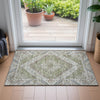 Piper Looms Chantille Geometric ACN2195 Aloe Machine Washable Area Rug Scatter Lifestyle Image Feature
