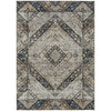 Piper Looms Chantille Geometric ACN2195 Black Machine Washable Area Rug main image