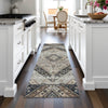 Piper Looms Chantille Geometric ACN2195 Black Machine Washable Area Rug Runner Lifestyle Image Feature