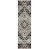 Piper Looms Chantille Geometric ACN2195 Black Machine Washable Area Rug Runner Main Image