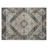 Piper Looms Chantille Geometric ACN2195 Black Machine Washable Area Rug Scatter Main Image