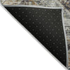 Piper Looms Chantille Geometric ACN2195 Brown Machine Washable Area Rug Backing Image