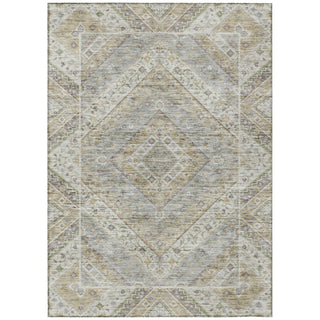 Piper Looms Chantille Geometric ACN2195 Ivory Machine Washable Area Rug main image