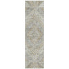 Piper Looms Chantille Geometric ACN2195 Ivory Machine Washable Area Rug Runner Main Image