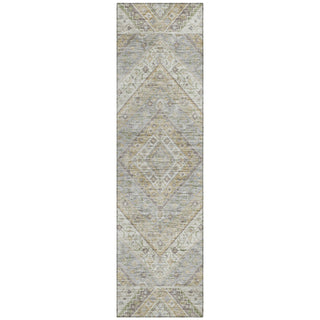 Piper Looms Chantille Geometric ACN2195 Ivory Machine Washable Area Rug Runner Main Image