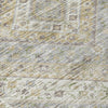 Piper Looms Chantille Geometric ACN2195 Ivory Machine Washable Area Rug Swatch Image