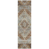 Piper Looms Chantille Geometric ACN2195 Paprika Machine Washable Area Rug Runner Main Image