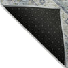 Piper Looms Chantille Geometric ACN2195 Sky Machine Washable Area Rug Backing Image