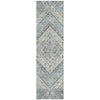 Piper Looms Chantille Geometric ACN2195 Sky Machine Washable Area Rug Runner Main Image