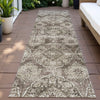 Piper Looms Chantille Panel ACN2196 Chocolate Machine Washable Area Rug Runner Outdoor Lifestyle Image Feature