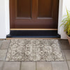 Piper Looms Chantille Panel ACN2196 Chocolate Machine Washable Area Rug Scatter Outdoor Lifestyle Image Feature