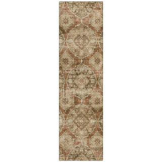Piper Looms Chantille Panel ACN2196 Paprika Machine Washable Area Rug Runner Main Image