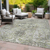 Piper Looms Chantille Global ACN2197 Aloe Machine Washable Area Rug Outdoor Lifestyle Image Feature