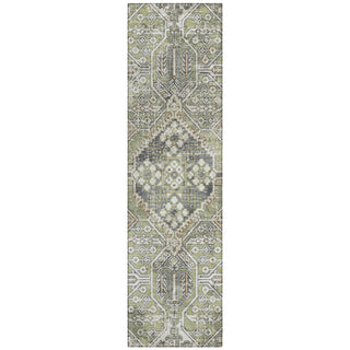 Piper Looms Chantille Global ACN2197 Aloe Machine Washable Area Rug Runner Main Image
