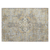 Piper Looms Chantille Global ACN2197 Gold Machine Washable Area Rug Scatter Main Image