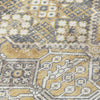 Piper Looms Chantille Global ACN2197 Gold Machine Washable Area Rug Swatch Image