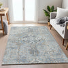 Piper Looms Chantille Global ACN2197 Sky Machine Washable Area Rug Lifestyle Image Feature