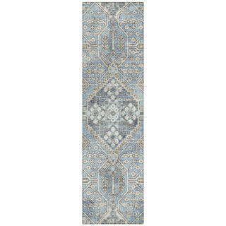 Piper Looms Chantille Global ACN2197 Sky Machine Washable Area Rug Runner Main Image