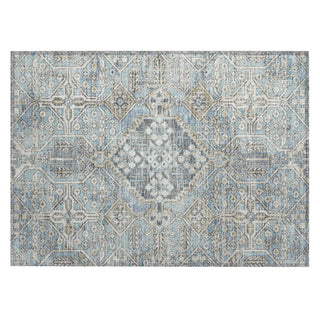 Piper Looms Chantille Global ACN2197 Sky Machine Washable Area Rug Scatter Main Image