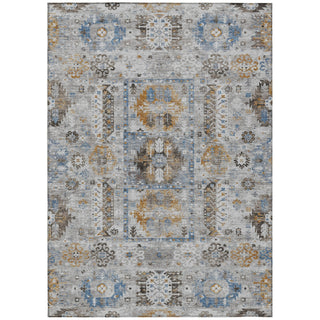 Piper Looms Chantille Bohemian ACN2198 Gray Machine Washable Area Rug main image