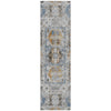 Piper Looms Chantille Bohemian ACN2198 Gray Machine Washable Area Rug Runner Main Image